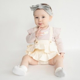 【お花シリーズ】サス付ジャンパースカート