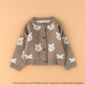 【DisneyCollection/ディズニーコレクション】くまのプーさん / ニットカーディガン
