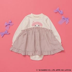 【サンリオキャラクターズ】マイメロディ＆クロミベビーカバーオール