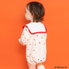 【miffy/ミッフィー】おしりモチーフ長袖カバーオール