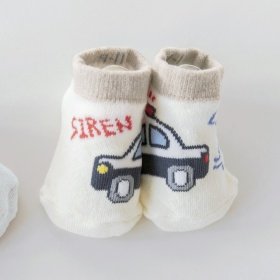 【ベビー】はたらく車足型ソックス