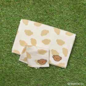 【miffy/ミッフィー/boris/ボリス】おくるみ＆ハンカチセット