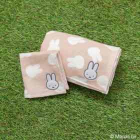 【miffy/ミッフィー/boris/ボリス】おくるみ＆ハンカチセット