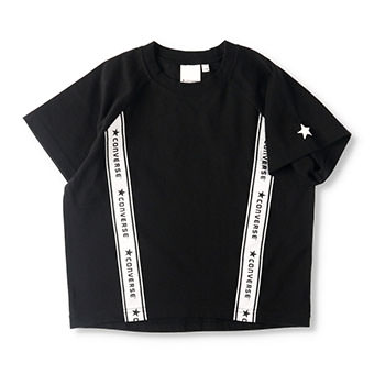 【★CONVERSE】ロゴテープ半袖Tシャツ