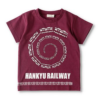 サークル電車Tシャツ