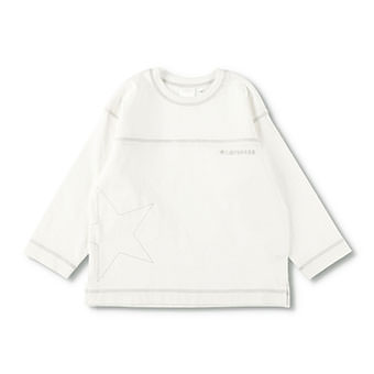 【CONVERSE】配色ステッチ長袖Tシャツ