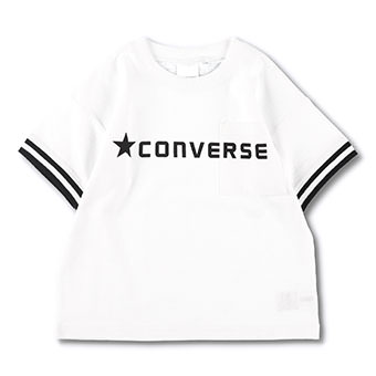 【CONVERSE】ポケット付き半袖Tシャツ