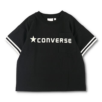 【CONVERSE】ポケット付き半袖Tシャツ