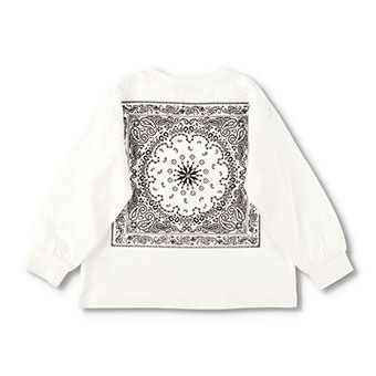 【WEB限定】バンダナバックプリント長袖Tシャツ