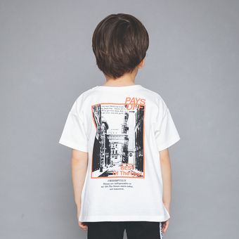 【WEB限定】裾スリット半袖Tシャツ