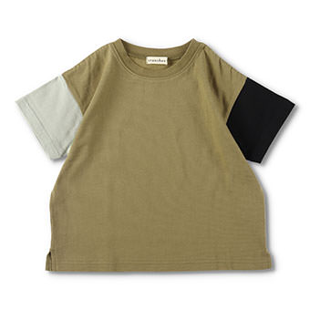 【WEB限定】クレイジー配色半袖Tシャツ