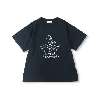 bコレ ゆったりシルエットグラフィック半袖Tシャツ