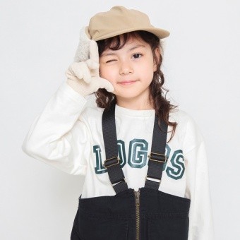 【LOGOS/ロゴス】 branshes限定：長袖Tシャツ ロンT