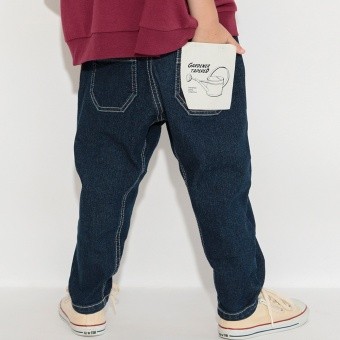 【24AW】ガーデナーテーパードデニムパンツ