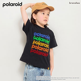 【Polaroid/ポラロイド】ブランシェス限定半袖Tシャツ