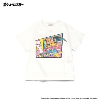 【Pokemon/ポケットモンスター（ポケモン）】ゆったりシルエット/半袖Tシャツ