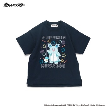 【Pokemon/ポケットモンスター（ポケモン）】ゆったりシルエット/半袖Tシャツ