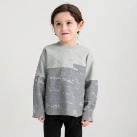 HOBOシャツ切替長袖Tシャツ