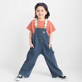 【ベビーとリンクコーデ】デニムサロペット