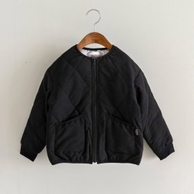 【マシンウォッシャブル】キルティング中綿ジャケット
