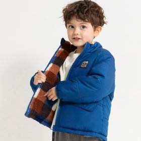 【WEB限定 / マシンウォッシャブル】中綿ボアリバーシブルブルゾン