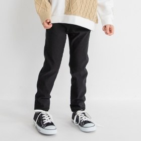 【あったか/フィットストレート】プレミアムストレッチ裏起毛ツイルロングパンツ