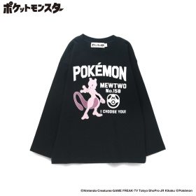 【ポケットモンスター】ロンT　長袖Tシャツ