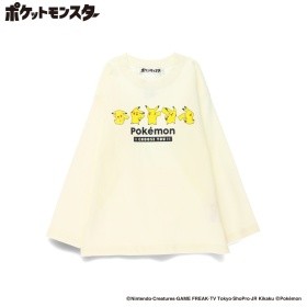 【ポケットモンスター】ロンT　長袖Tシャツ