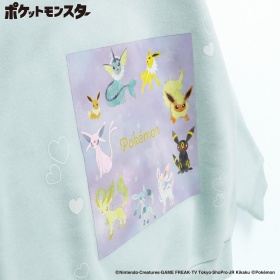 【ポケットモンスター（ポケモン）】裏起毛トレーナー