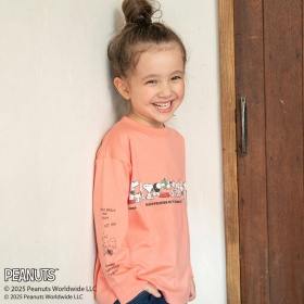 【ピーナッツ75周年】×ブランシェス　長袖Tシャツ_