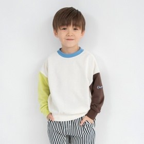 【ブランシェスmini】どっちもおもてトレーナー