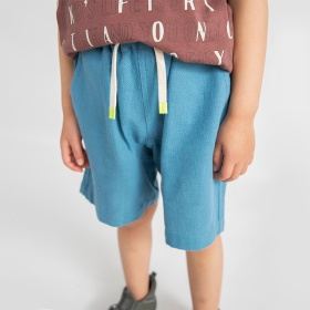 【爽パン / 綿100％】パナマ織りカラーハーフパンツ