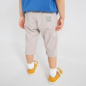 【ブランシェスmini】ひざが隠れるクロップドパンツ