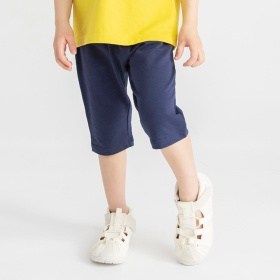 【ブランシェスmini】ひざが隠れるクロップドパンツ