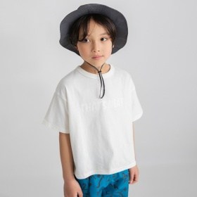 ニュアンスカラー/ロゴTシャツ