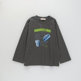 【プチプラ】アソートグラフィック長袖Ｔシャツ　ロンＴ