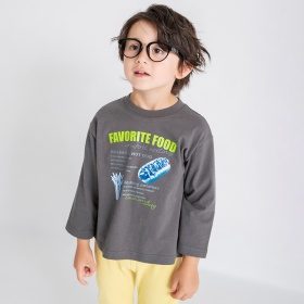 【プチプラ】アソートグラフィック長袖Ｔシャツ　ロンＴ