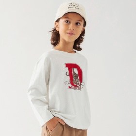 【プチプラ】アソートグラフィック長袖Ｔシャツ　ロンＴ