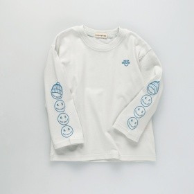 【プチプラ】アソートグラフィック長袖Ｔシャツ　ロンＴ