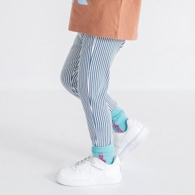 【7days ブランシェスパンツ】総柄ストレッチパンツ