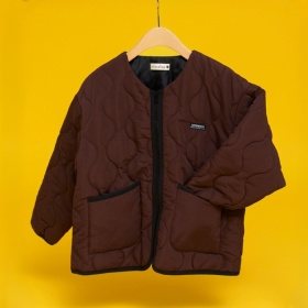 【マシンウォッシャブル】キルティングジャケット