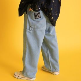 【あったか/デニム】裏起毛ペインターパンツ