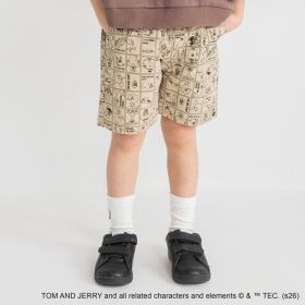 【WEB先行】【トムとジェリー】総柄ハーフパンツ_