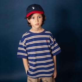 【U.S. POLO  ASSN.】ミニ鹿の子半袖Tシャツ_(クーポン対象外)