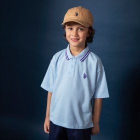 【U.S. POLO  ASSN.】ミニ鹿の子半袖ポロシャツ_(クーポン対象外)