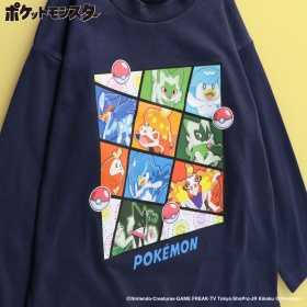 【ポケモン】長袖Tシャツ