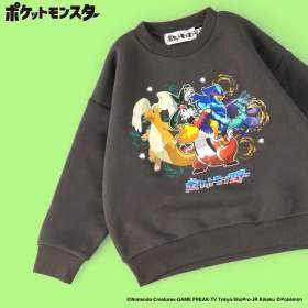 【ポケットモンスター（ポケモン）】裏起毛トレーナー