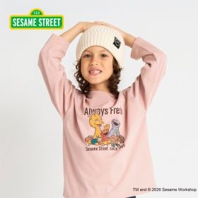 【CHARACTERS FOOD FES】グラフィックT　長袖Tシャツ