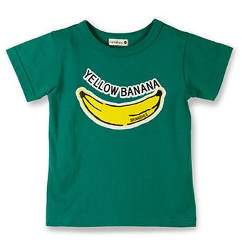 バナナプリント半袖Tシャツ