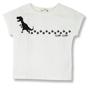 恐竜プリント半袖Tシャツ